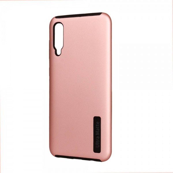 Wholesale Samsung Galaxy A70, A705 Ultra Matte Armor Hybrid Case (Rose Gold)